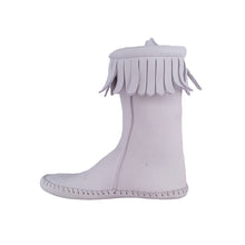 Load image into Gallery viewer, Taos Kids Fringe Moccasins 574 (Youth)