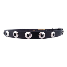 Load image into Gallery viewer, Star Concho Leather Belt 630