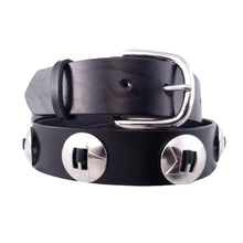 Load image into Gallery viewer, Star Concho Leather Belt 630