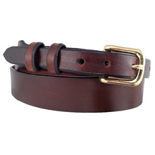 Load image into Gallery viewer, Tapered Full-Grain Leather Belt 500T