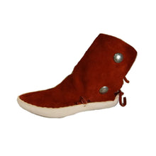 Load image into Gallery viewer, Men's Two Button Moccasins w/ Thick Leather Sole