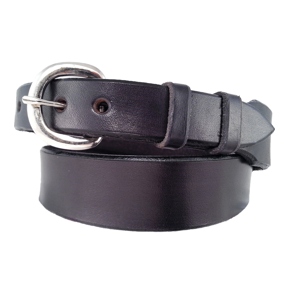 Tapered Full-Grain Leather Belt 500T