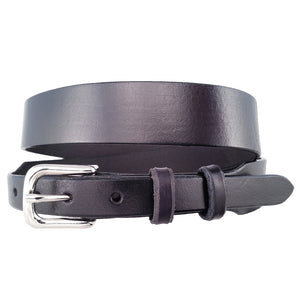 Tapered Full-Grain Leather Belt 600T