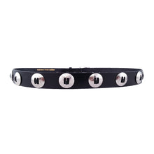 Load image into Gallery viewer, Star Concho Leather Belt 630