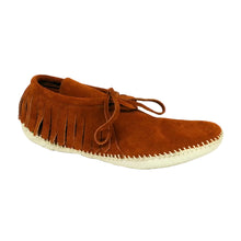 Load image into Gallery viewer, Women&#39;s Taos Leather Fringe Moccasins 2052W
