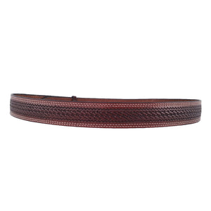 Basket Weave Leather Ranger Belt 625R