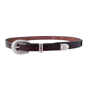 Navajo Style Beaded Tapered Concho Belt 421