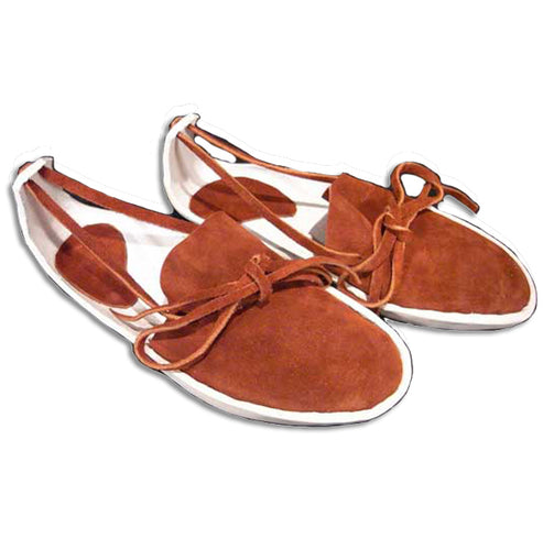 Women's Sandal Moccasins w/ Thick Leather Sole